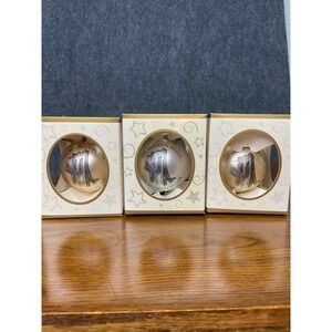 Mill Street Design Brooklyn Bridge Christmas Ornament Set of 3 Holiday Decor USA